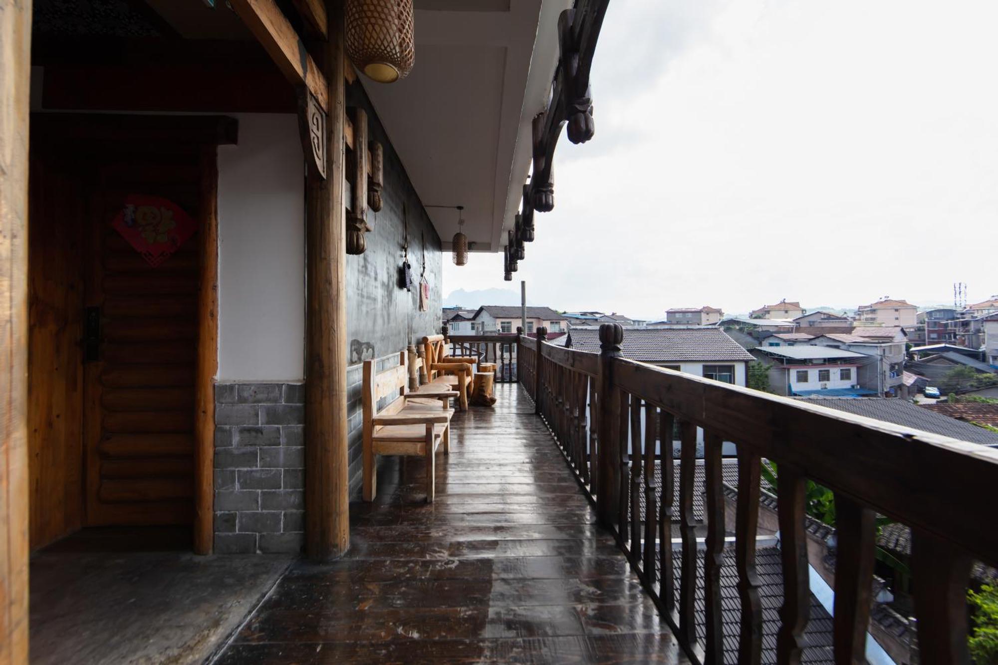 Butterfly Flowers Inn จางเจียเจี้ย ภายนอก รูปภาพ